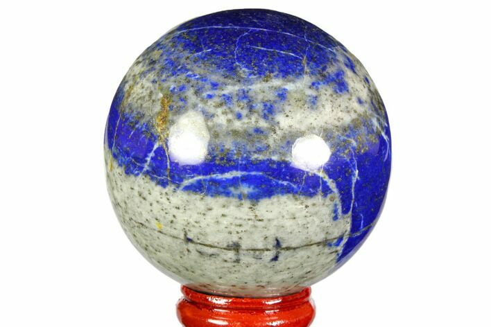 Polished Lapis Lazuli Sphere - Pakistan #149361